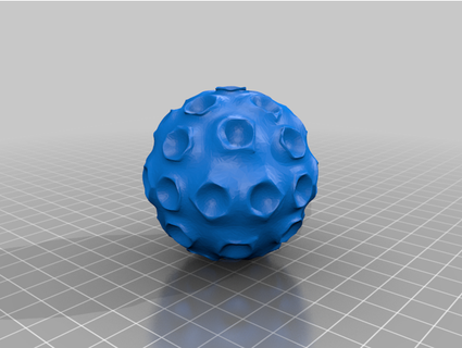 Weltraumball syzguru11 3d print model - Mito3D