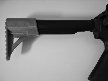 barebones Karabiner Hinterschaft bcb ffftechnologie 3d print model - Mito3D