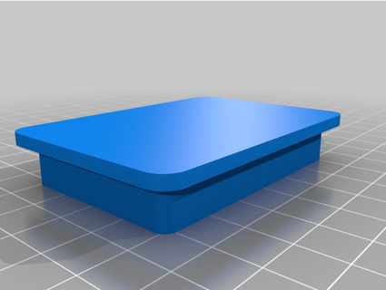 bed rail pocket cap pc dj 99 3d print model - Mito3D