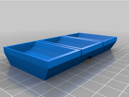 Tamiya 10ml pintar maceta bandeja tacto modular almacenamiento organizador zendainc 3d print model - Mito3D