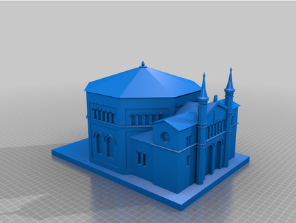synagogue ounumérique 3d print model - Mito3D