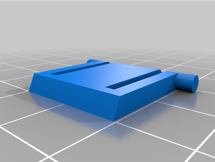 Logitech clavier pied louable 3d print model - Mito3D
