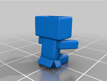 vuoto testa Bambola tranne 3d print model - Mito3D