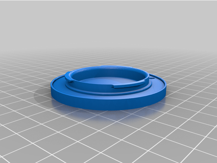sony agujerito lente maaaajd 3d print model - Mito3D
