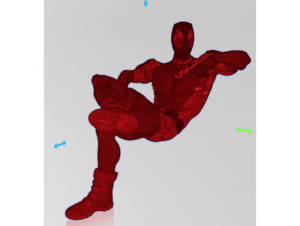 Dead Pool action figure 3d print model - Mito3D