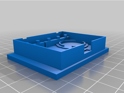 micro po scatola Lego base cskwall 3d print model - Mito3D