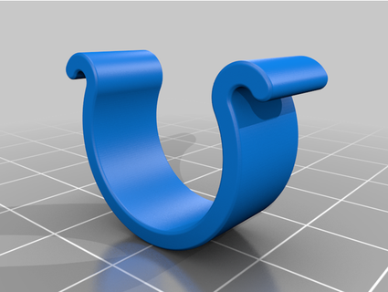 universal pipe clip michaelbourque 3d print model - Mito3D