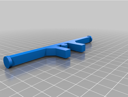 filament spool roller frame upper mount jbuyense 3d print model - Mito3D