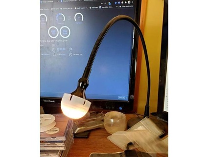 ikea desk lamp diffuser billthetailor 3d print model - Mito3D