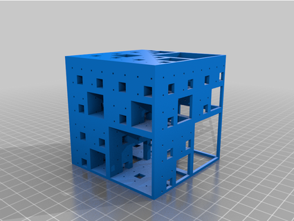 cubo fractal melmaking 3d print model - Mito3D