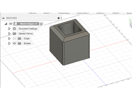 simple container justin180293 3d print model - Mito3D