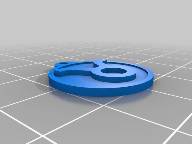 taurus keychain wohum 3D print model - Mito3D