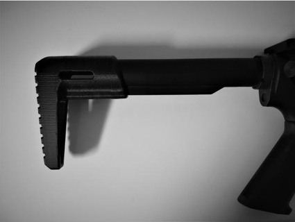 minimalist carbine buttstock mcb ffftechnology 3d print model - Mito3D