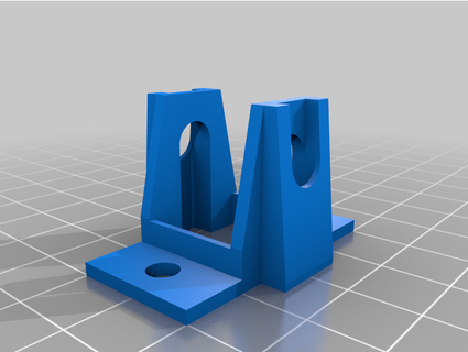 vertical blinds cord retainer tuskawilla 3d print model - Mito3D