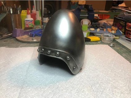 francese santo Graal casco khatoum 3d print model - Mito3D