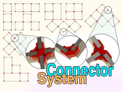 universal conector sistema mishkin2 3d print model - Mito3D