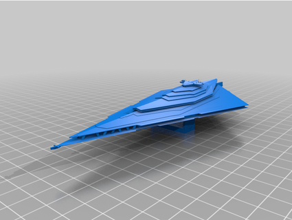 dirilen sınıf star yok edici kuatdriveyards 3d print model - Mito3D