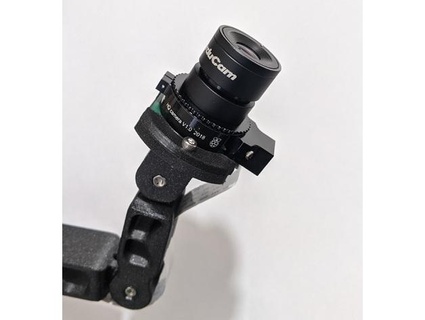hq Câmera monte framboesa pi cam braço jalabb 3d print model - Mito3D
