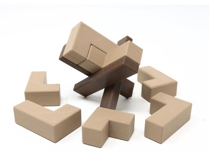 el Barsch Puzzle gibel 3d print model - Mito3D