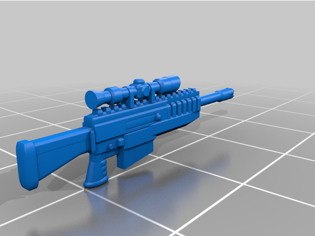 28mm fusils cazboab 3D print model - Mito3D