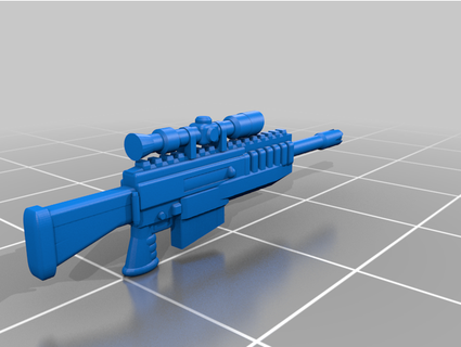 28mm rifles cazboab 3d print model - Mito3D