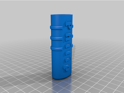 philip lighter case big bic gmandel 3d print model - Mito3D