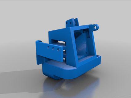 satsana remix ender 3v2 laser mount bltouch barsishka 3d print model - Mito3D