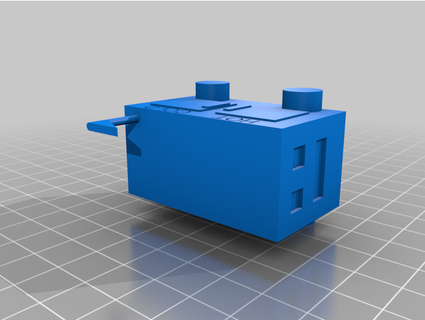 Box bot Liftkid 3d print model - Mito3D