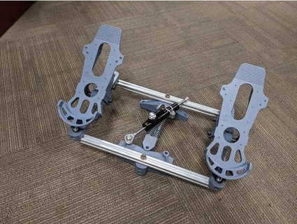 extended taumelscheibe pedals fastindy 3d print model - Mito3D