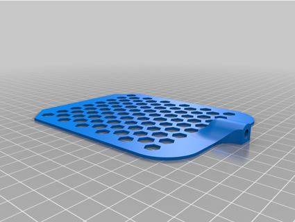 fly swatter hexagonal holes burninator93 3d print model - Mito3D