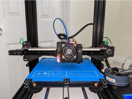 anycubic mega x axis linear trilho foureight84 3d print model - Mito3D