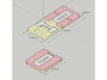 iPhone Stand imaicom 3d print model - Mito3D