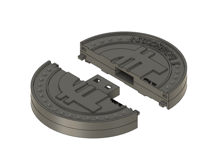 doge moneta USB portafoglio rillima04 3d print model - Mito3D