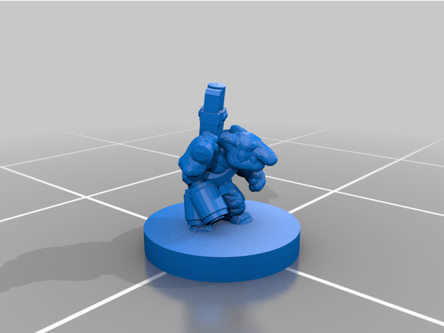 Grün Kumpel Fleischschild Zombie 3D print model - Mito3D