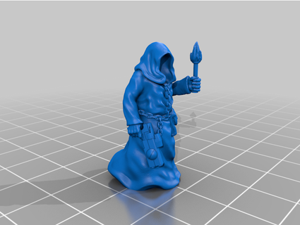 faithful cultists torches dotplot 3d print model - Mito3D