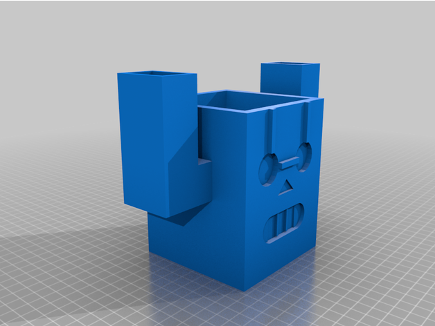robô escova dente suporte danieldrecun 3D print model - Mito3D