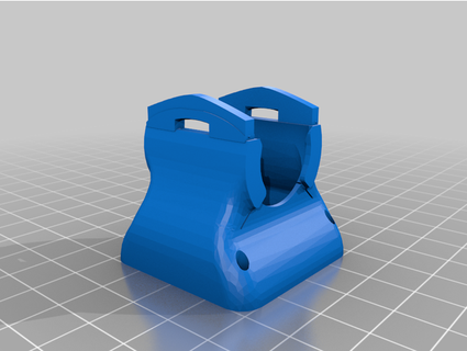 e3d v6 fan mount - easy snap higorfelipe2  3d print model - Mito3D