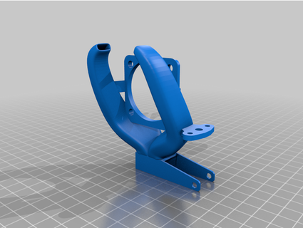 weiterer Fang Ventilator Leitung Remix higorfelipe2 3d print model - Mito3D