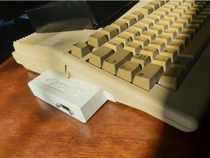 Commodore amiga 500 vampir v2+ yan örtmek kılıf inkar 3d print model - Mito3D