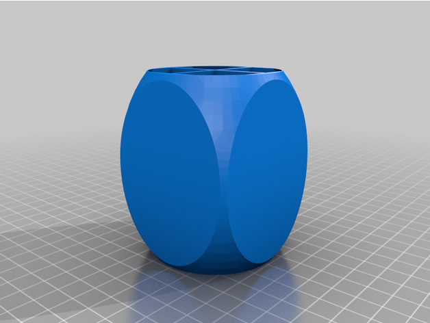 basic pen holder joei92 3D print model - Mito3D