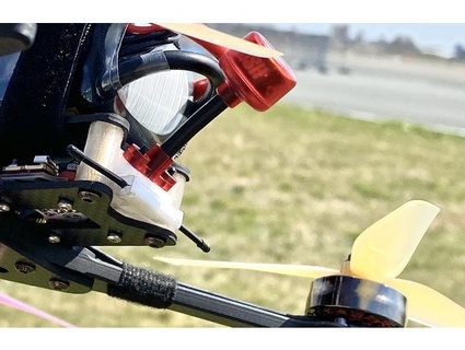 immersionrc Geist Handlung Antenne Halter Unterstützung fpv Zyklus gleiten fliegende Adler 3d print model - Mito3D