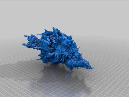 small mesh dump - orks bfg jimjimjimmyjim 3d print model - Mito3D
