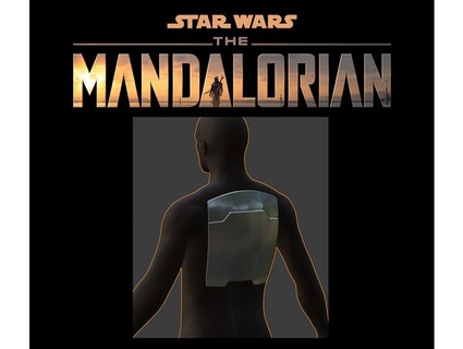 mandalorian back armour forge master 3d print model - Mito3D