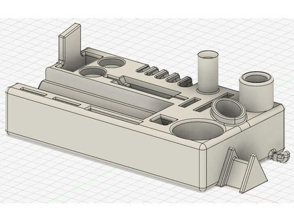 Ender 3 Serie Werkzeug Halter Unterstützung verbessert robertd33 3d print model - Mito3D