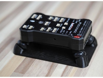 antivibratoire monter lien radio Pixhawk manette prikrylmarek 3d print model - Mito3D