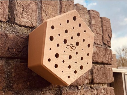 Solitaire bal arısı barınak 3lias 3d print model - Mito3D