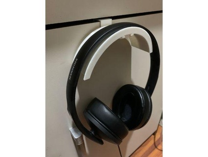updated - hanger headphones replaceable tips door shelf krzysztof handtke 3d print model - Mito3D