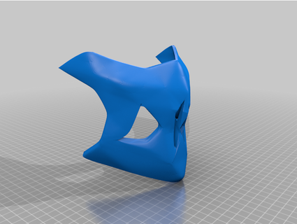 pernix cowl covid mask variant bane fp 3d print model - Mito3D