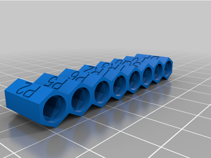 magnético 4mm tornillo bits soporte caña timón 3d print model - Mito3D
