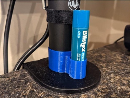 monitor mount chapstick holder lapolicek 3d print model - Mito3D